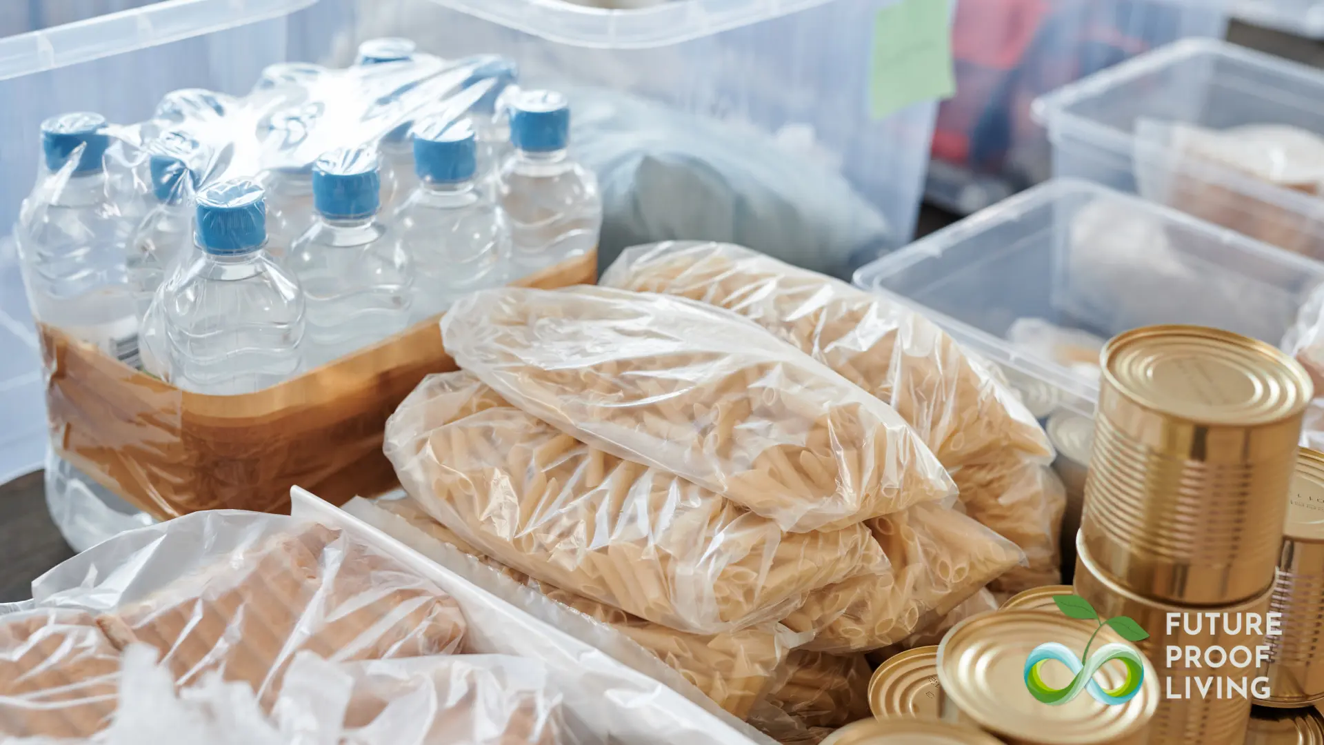 stockpiling food